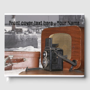 Libro de invitados para cámaras de vídeo analógica