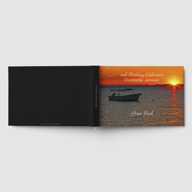 Libro de Invitados para Celebración de Cumpleaños  (Lleno)
