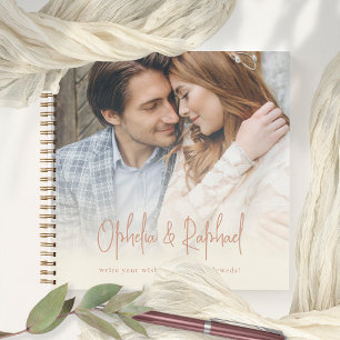 Libro de invitados para crema de fotografía de Boh