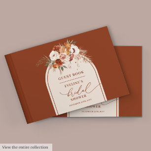 Libro de invitados para despedida de soltera boho