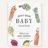 Libro de invitados para el mercado de bebés cultiv