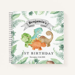 Libro de invitados para el primer cumpleaños de Di