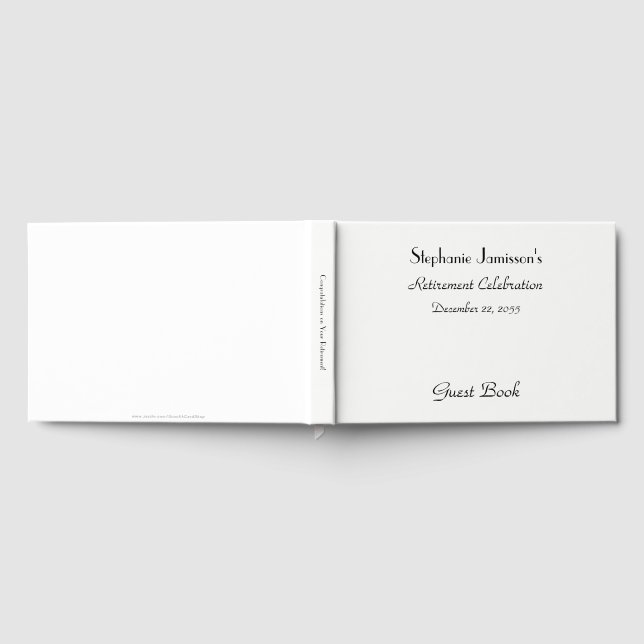 Libro de Invitados para Fiesta de Jubilación, Arpi (Lleno)