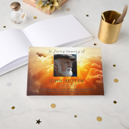 Libro de Invitados para Funeral