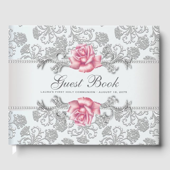 Libro de invitados para Primera Comunión y Bautizo (Anverso)