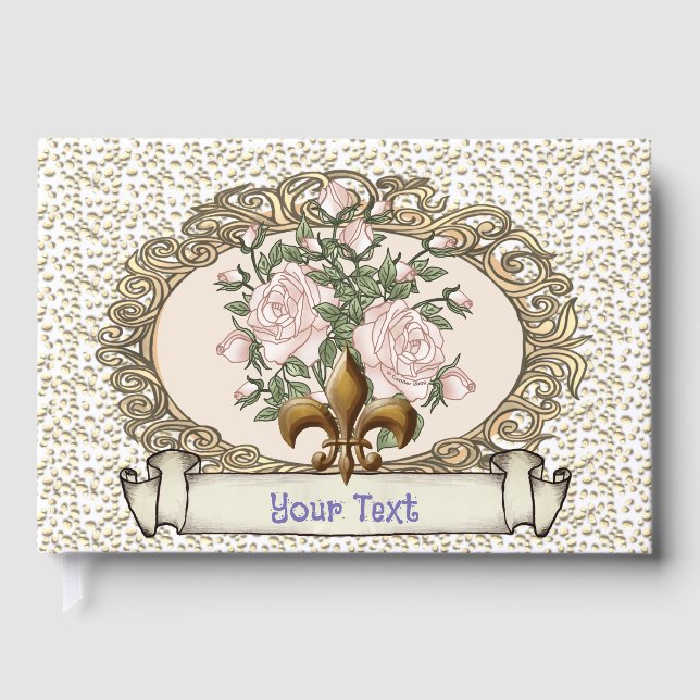 Libro de invitados para rosas (Anverso)