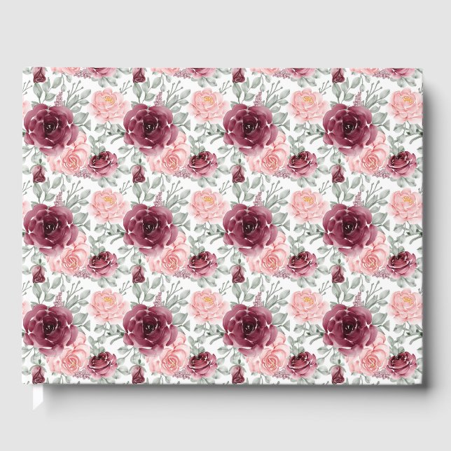 Libro de invitados para rosas (Anverso)