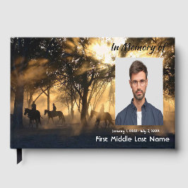 Libro de invitados para servicio conmemorativo Jin
