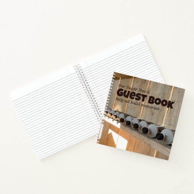 Libro de invitados para visitantes en la tienda de (Interior)