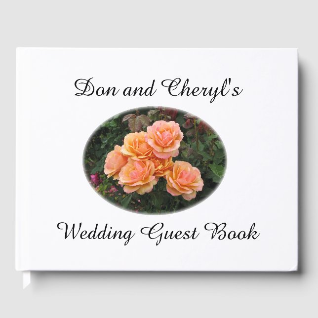 Libro de invitados personalizado (Anverso)