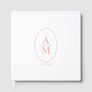 Libro de Invitados Personalizado, Lujo para Bodas,