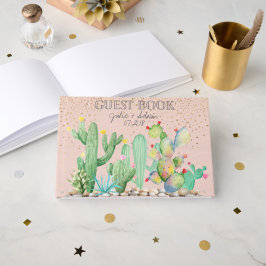 Libro de invitados personalizado para boda Glam Ca