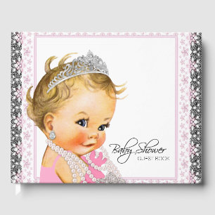 Libro de invitados Princess Baby Shower