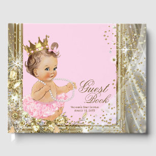 Libro de invitados Princess Ballerina Chica Baby S