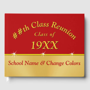 Libro de invitados Red and Gold Class Reunion, Cua