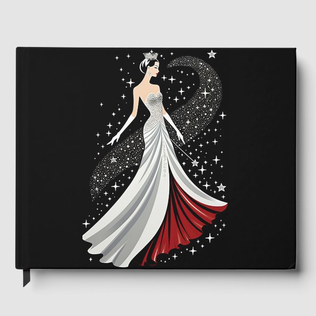 Libro de invitados Reina de concurso (Anverso)