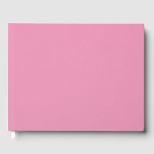 Libro de Invitados Rosa Boda Minimalista Elegant