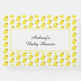 Libro de invitados "Rubber Ducky"