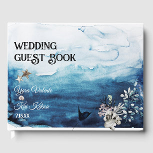 Libro de invitados Rustic Ocean Boda