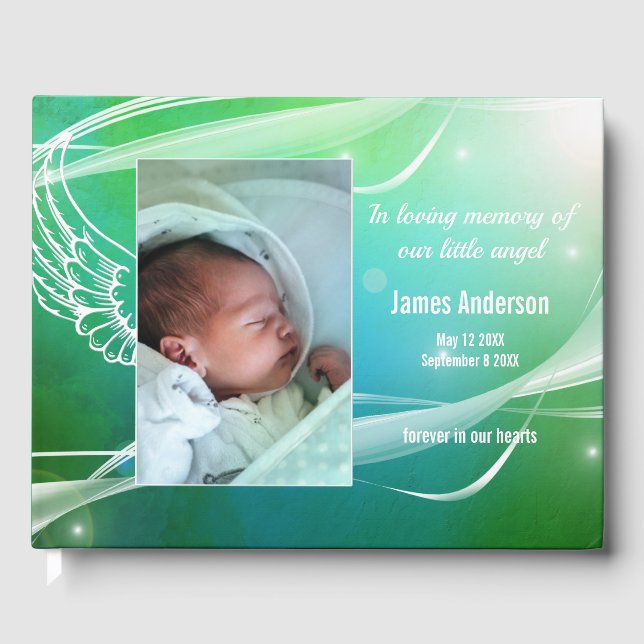 Libro de invitados sobre el Memorial del Niño (Anverso)