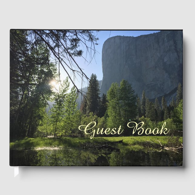 Libro de invitados sobre el Parque Nacional Yosemi (Anverso)