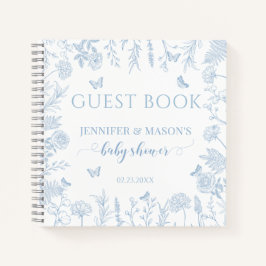 Libro de invitados sobre la ducha de bebé de marip