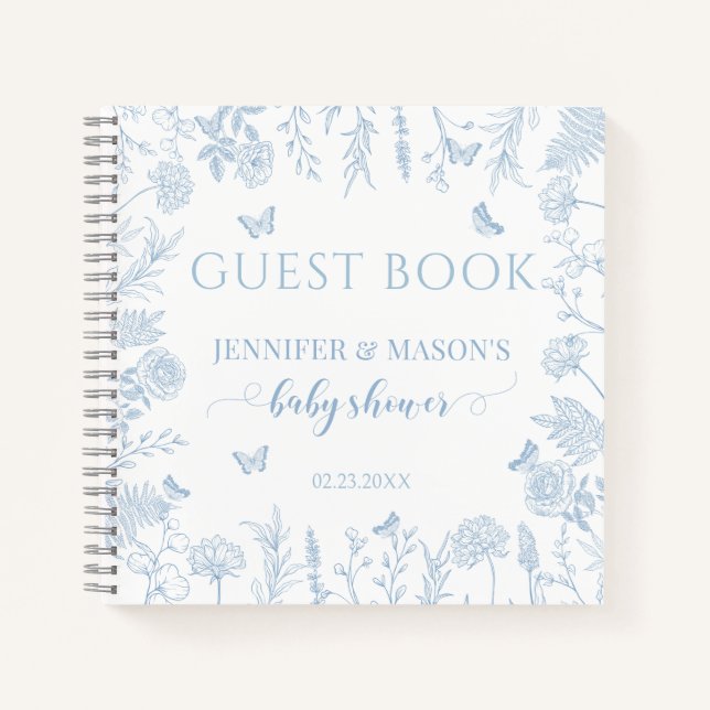 Libro de invitados sobre la ducha de bebé de marip (Anverso)