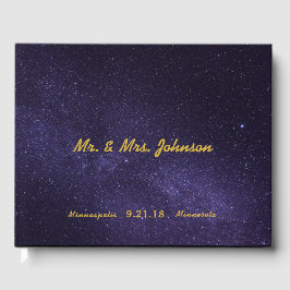 Libro de invitados - Starry Night Boda II