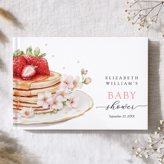 Libro de invitados Strawberry Baby Brunch (Subido por el creador)