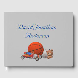 Libro de invitados temático Boy Toys