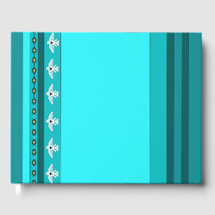 Libro de invitados Turquoise Thunderbirds Blue Str