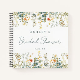 Libro de invitados Wildflower Bridal Shower