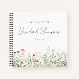 Libro de invitados Wildflower Meadow Bridal Shower