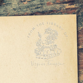 Libro De La Biblioteca Cráneo Gótico Y Script