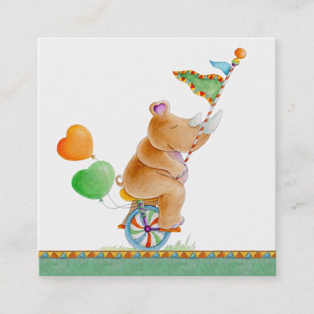 Libro de la ducha para bebés tarjetas de regalo ar (Anverso)