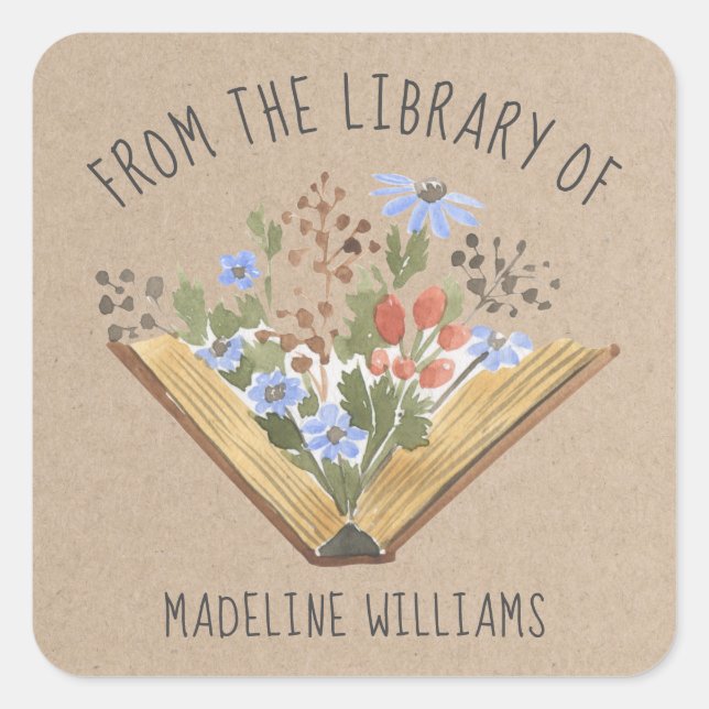 Libro de la etiqueta Biblioteca de la placa (Anverso)