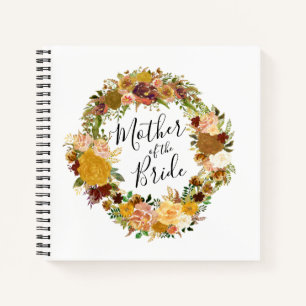 Libro de la Madre de la Novia Boda de Otoño