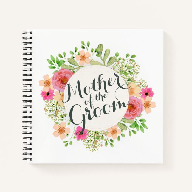 Libro de la Madre del Boda de Groom (Anverso)