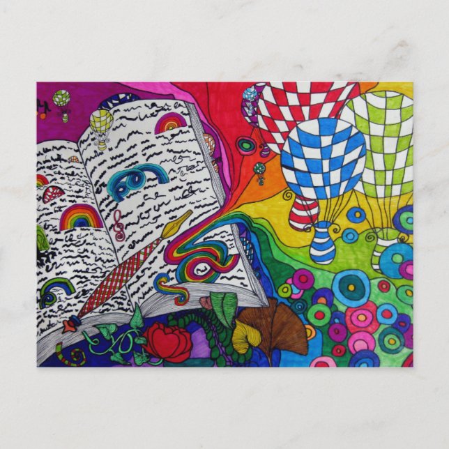 Libro de la postal de la vida (Anverso)