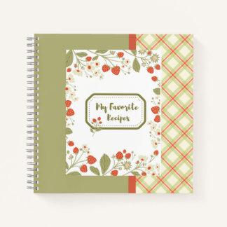 Libro de la receta de fresa