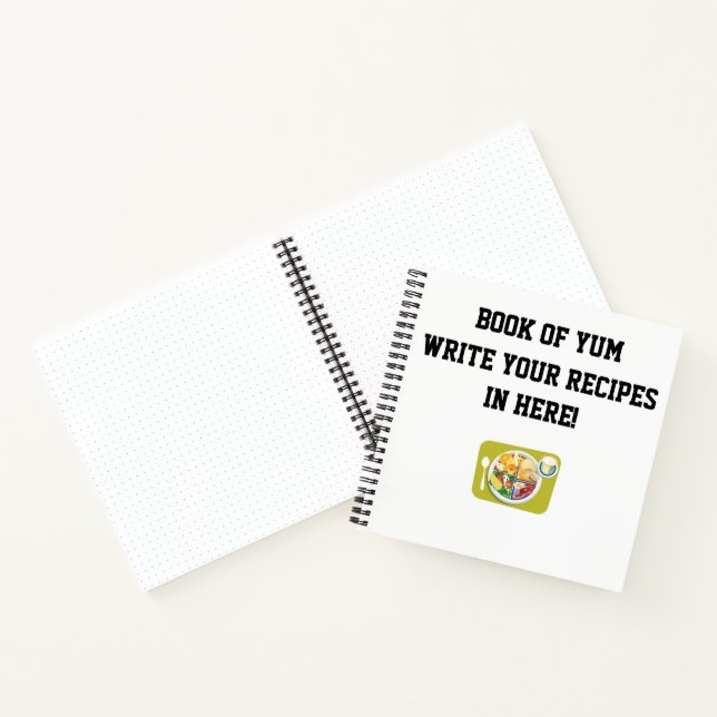 Libro de la receta "Libro de Yum" (Interior)