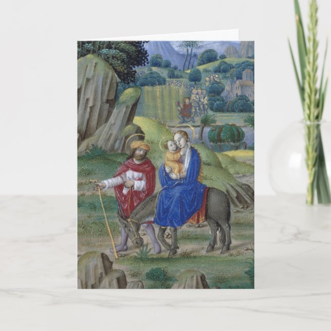 Libro de la tarjeta de Navidad de las horas (Anverso)