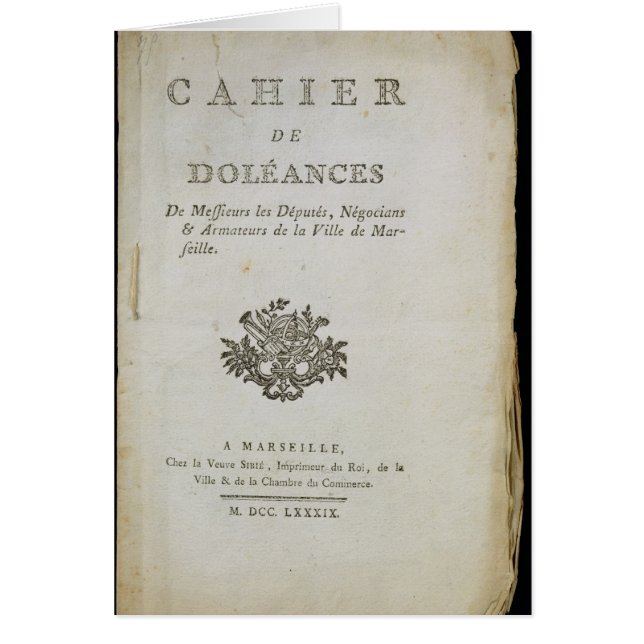 Libro de las denuncias (Frente)