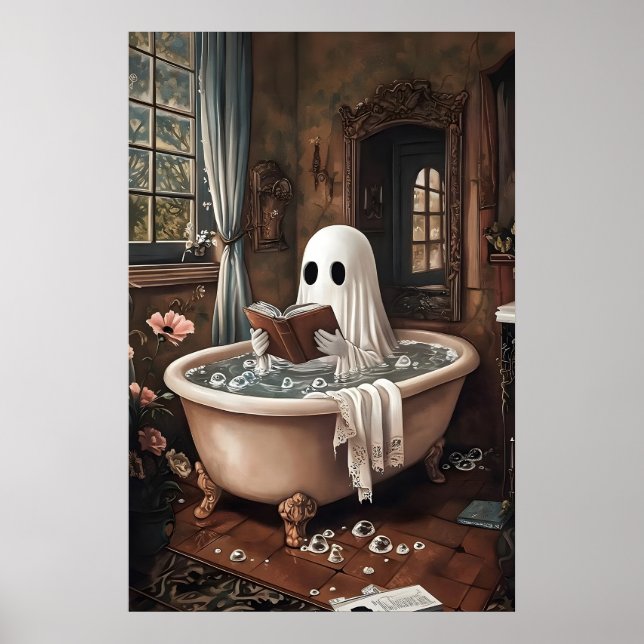 Libro de lectura de fantasmas toma una impresión d (Frente)