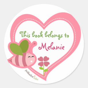 Libro de los pegatinas de Customized*Bee