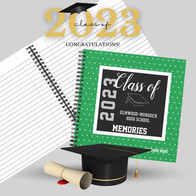 Libro de memoria de graduación de la Escuela Secun (High School graduation ideas)