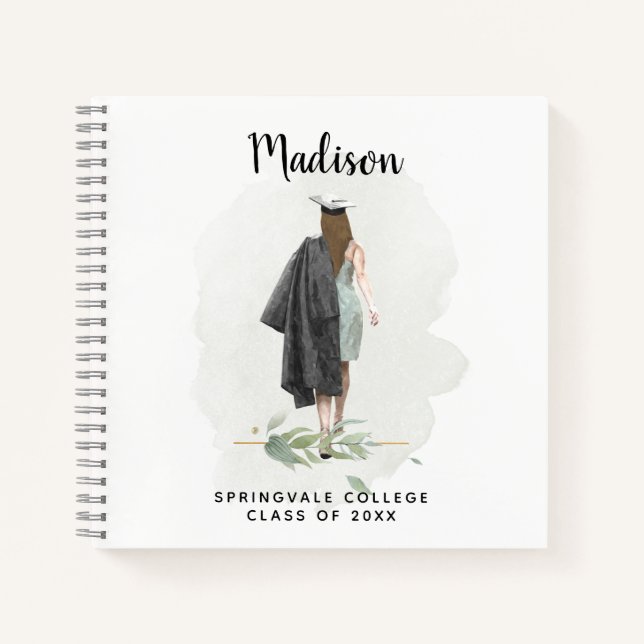 Libro de memoria de graduación para Madison (Anverso)