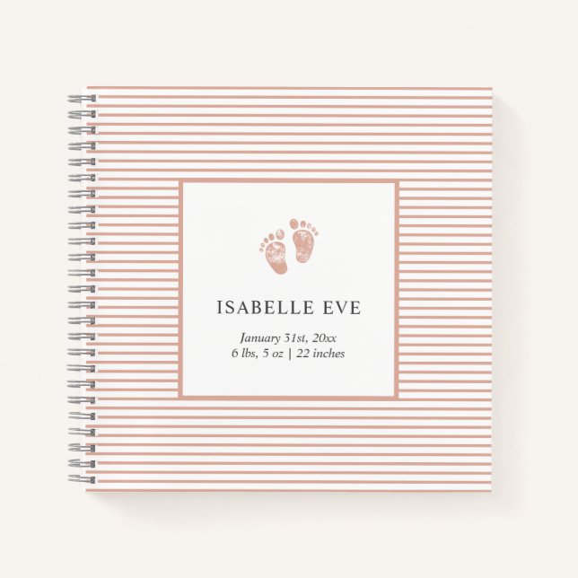 Libro de memoria para bebés Libro personalizado Ru (Anverso)