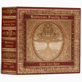 Libro de mirada antiguo del árbol de familia el |