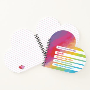 Libro de notas alemán: divorcio para hacer